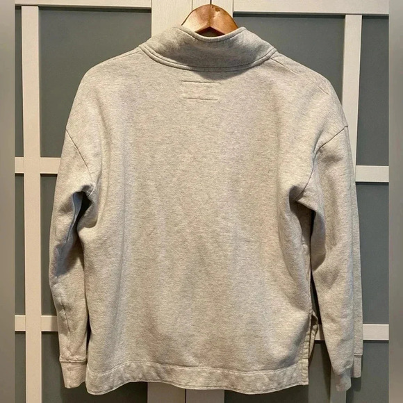 Plymouth State Panthers Unisex 1/4 Zip Sweatshirt by Red Shirt Cotton Med EUC - Picture 8 of 9